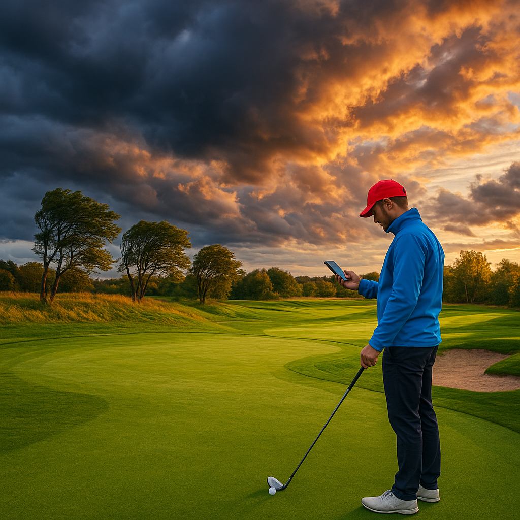 Viron golfkentät ja sää: Sadetutkan ja tuulen tarkistus ennen pelikierrosta